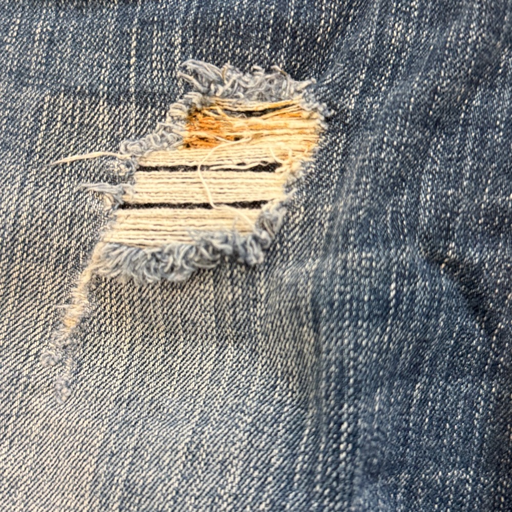 Silver Jeans Women's Distressed Blue Jeans - Picture 5 of 8